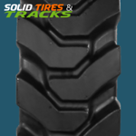 14x17.5 Telehandler Solid Tires with 8 bolt Rim
