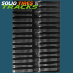 CTL Rubber Track 450x100x48 (T)- Multi-Bar Pattern